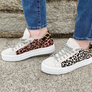 P448 Theo Cheetah Print Sneakers
